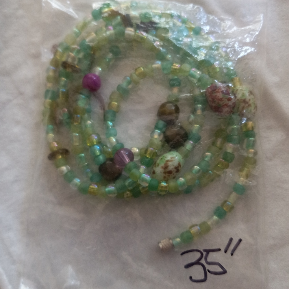 Handmade Waistbeads 35"